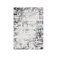 thumbnail image 1 of MDA Home Petra Gray Contemporary Polypropylene Area Rug - 6'9" x 9'6", 1 of 5