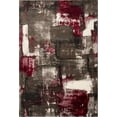 thumbnail image 1 of MDA Rug Imports Rhodes Collection Abstract Area Rug 5'2'' x 7'5'' - Red/Brown, 1 of 5