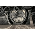 thumbnail image 1 of MDA Rug Imports Rhodes Collection Abstract Rounds Area Rug 6'9'' x 9'6'' - Anthracite Gray, 1 of 5
