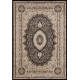 thumbnail image 1 of MDA Rug Imports Tabriz Collection Area Rug Black 3'9'' X 5'9'' 4' x 6' Ivory,Beige,Gold Rectangle, 1 of 4