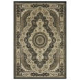 thumbnail image 1 of MDA Rugs Prime Collection Border Area Rug Black/Cream 9'6'' X 13'10'' 10' x 14' Indoor Rectangle, 1 of 5