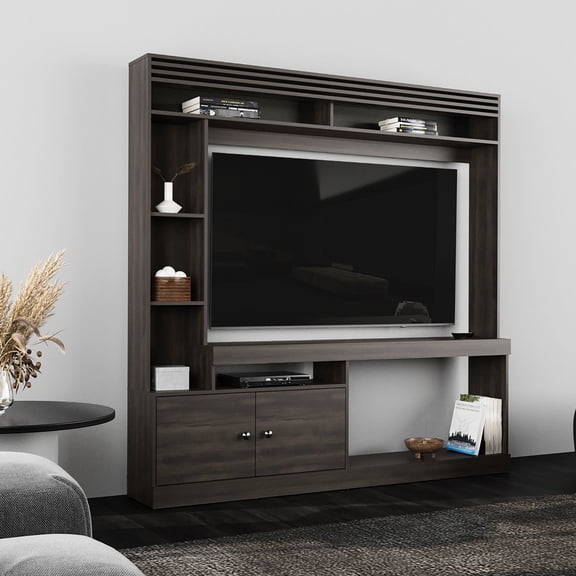 MDF 71.10-inch High Entertainment Furniture | Multiple Storage in Living, Office or Media Rooms, Durable