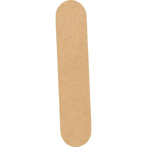 MDF Blank Wood 4'' Tall Breakbone Letters Alphabet I, Paintable Craft