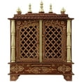 thumbnail image 1 of MDF Board Mandir For Home Pooja Ghar Wall Hanging Temple Home Decoration, 1 of 4