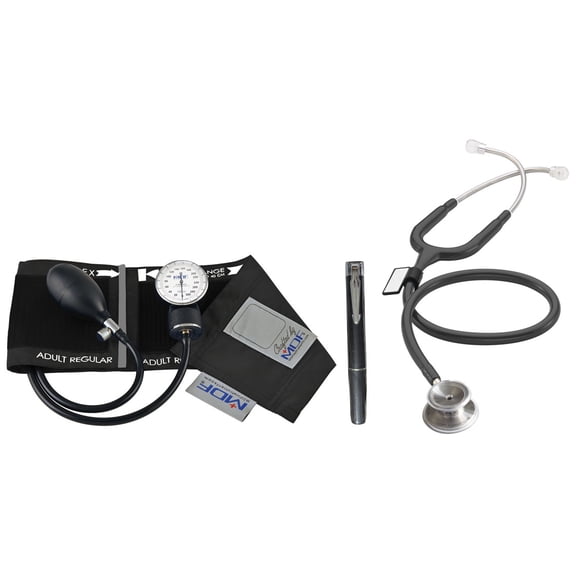 MDF® Calibra® Pocket Aneroid Sphygmomanometer and MD One® Stethoscope Kit