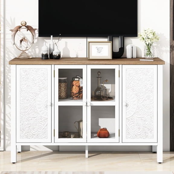 MDF Construction - Sharp Lines Aesthetic - Living Room Decoration - Enhanced Durability