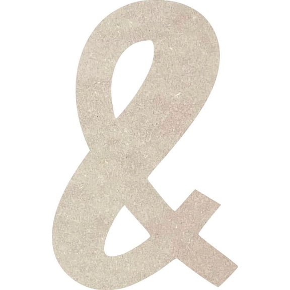 MDF Craft Letters, Unfinished 4'' Icebold &, Alphabet DIY Kids