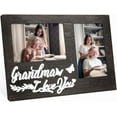 thumbnail image 1 of MDF Double Photo Frames Display Photo Frame Rectangle with Word Butterfly 200x320mm, 1 of 7