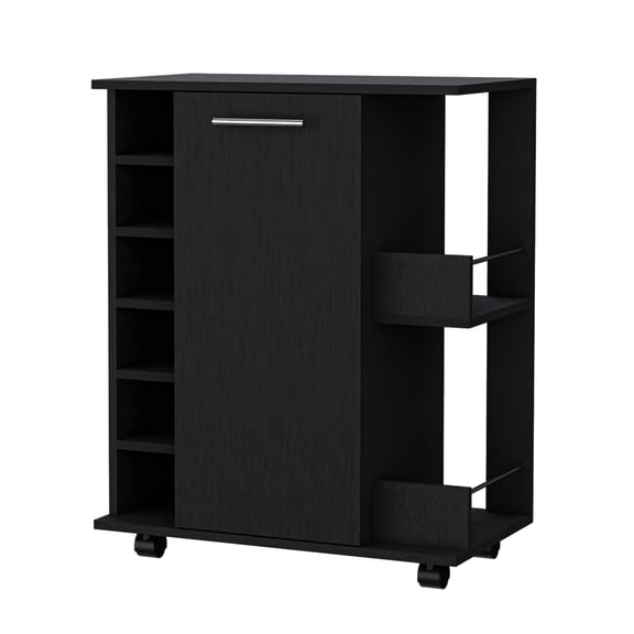 MDF Interior - Two Spacious Drawers - Bedroom Nightstand Use - Store Bedtime Stuff