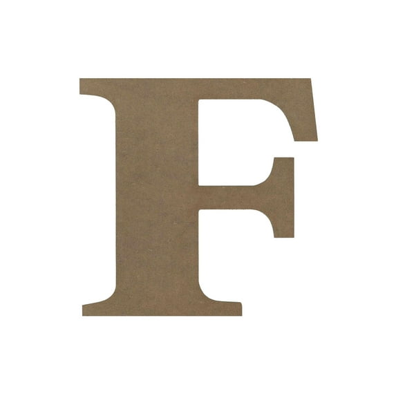 MDF Letter 9.45" F