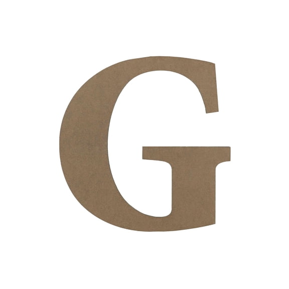MDF Letter 9.45" G