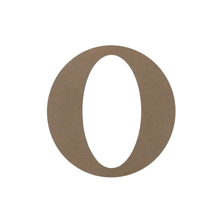 MDF Letter 9.45" O