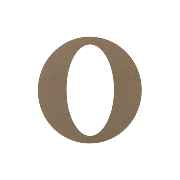 MDF Letter 9.45" O