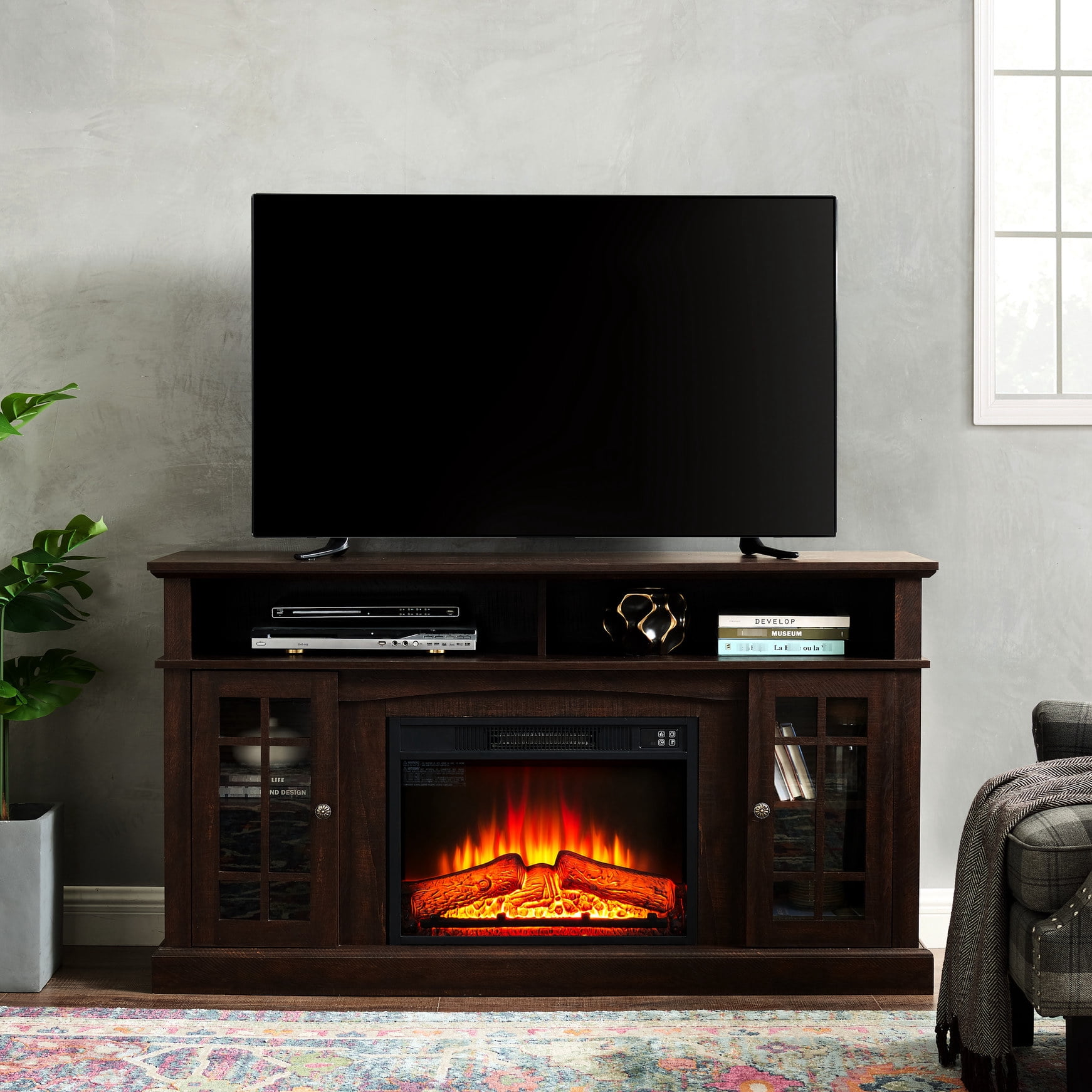 Fireplace Timer MDF Material - 30 - minute fireplace timer - Home living space ...