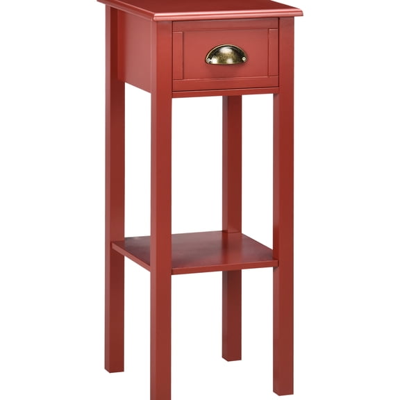 MDF Material - Hold Magazines and Photos - Bedroom Accent - High Bottom Shelf Design