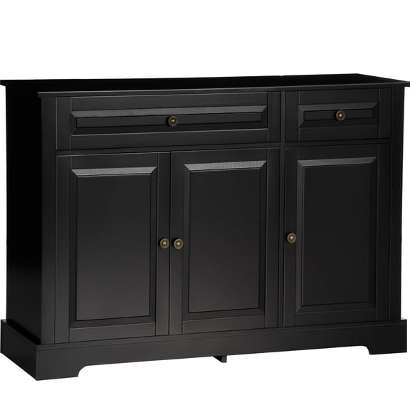 MDF Sideboard - Adjustable shelving for flexibility - Used in bar or living room / Provide adaptable storage