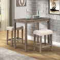 thumbnail image 1 of MDF Table with Solid Rubberwood Legs | Applicable for Indoor Dining | Assures Stability and Longevity, 1 of 3