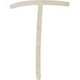 thumbnail image 1 of MDF Wall Letters, Unfinished 14'' Baleno Font T, Alphabet DIY Kids, 1 of 5