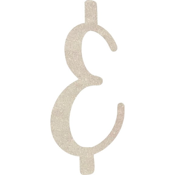MDF Wood Letter & Craft, Paintable 14'' Tall Paintable, DIY Cailyn Bloom Script Font