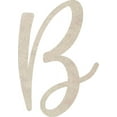 thumbnail image 1 of MDF Wood Letter K Craft, Paintable 14'' Tall Paintable, DIY Cailyn Bloom Script Font, 1 of 5