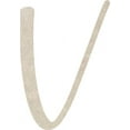 thumbnail image 1 of MDF Wood Letter V Craft, Paintable 16'' Tall Paintable, DIY Cailyn Bloom Script Font, 1 of 5