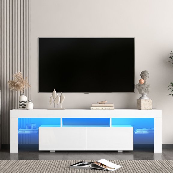 MDF stand - 16 - color LED lighting - Movie watching - Creates perfect atmosphere