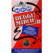 MDH Deggi Mirch Masala Bright Red Chili Powder 3.5 oz box