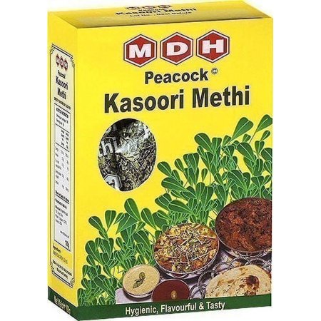 MDH Kasoori Methi (Dry Fenugreek Leaf) 100 gm box Pack of 4