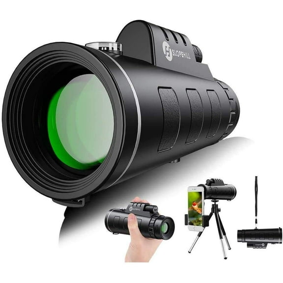 MDHAND 80x100mm Monocular with Smartphone Adapter