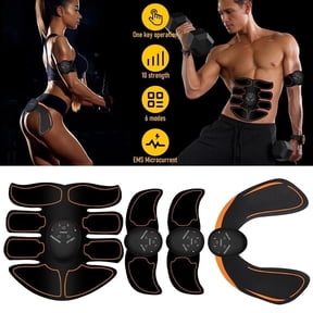MDHAND Abs Stimulator, 6 Mode Rechargeable Electric Abdominal Toning Belt for Unisex
