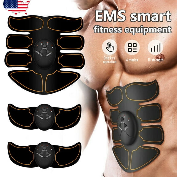MDHAND Muscle Stimulator for Abs, Arms, Hips, Back & Legs  Muscle Toner Wireless Portable EMS Abdominal Toning Belt Gym Fitness Equipment