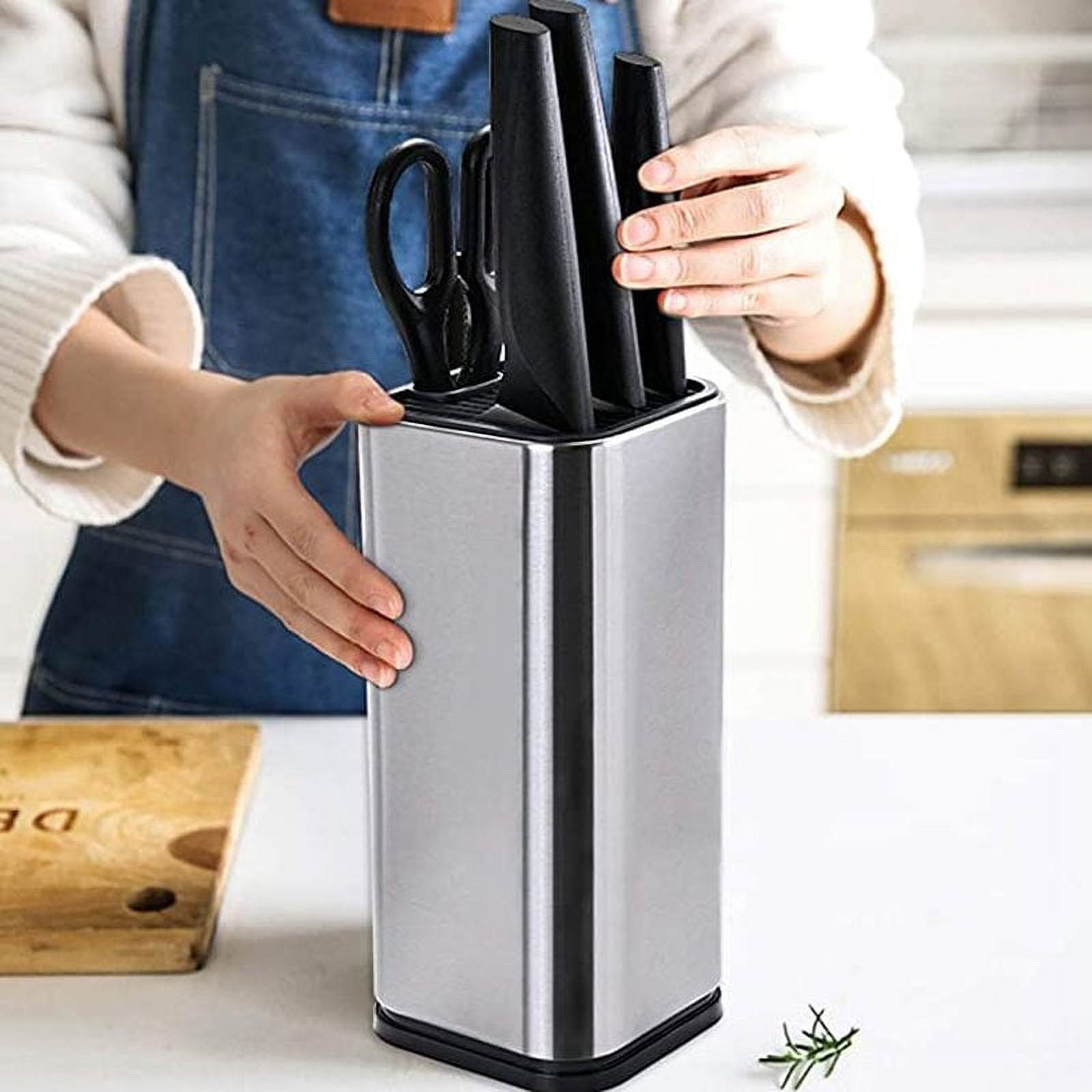 Universal Knife Block, Holders Large Size, Detachable for Easy