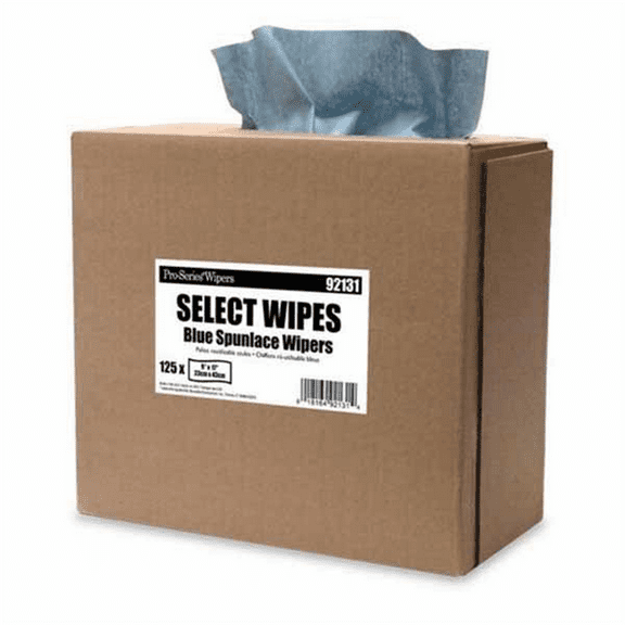 MDI Pro-Series Super Rag 92131 Optimum Performance Supreme Towel, 125, 17 in L x 9 in W, Spunlace, Blue