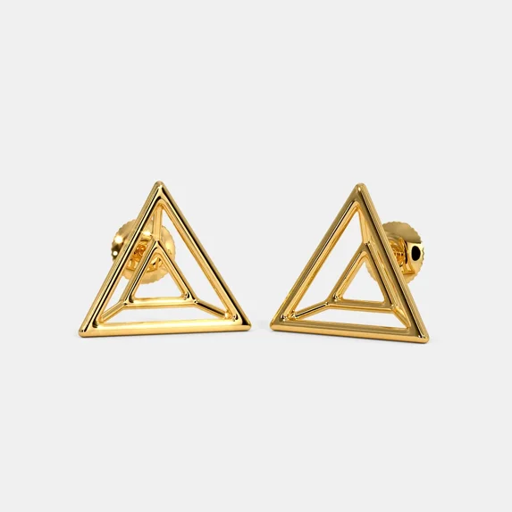 MDK JEWELS Earrings In 18k Yellow Gold 3.328 Gram