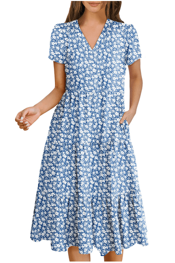 navy blue dress for baby girl A Line Dress Midi