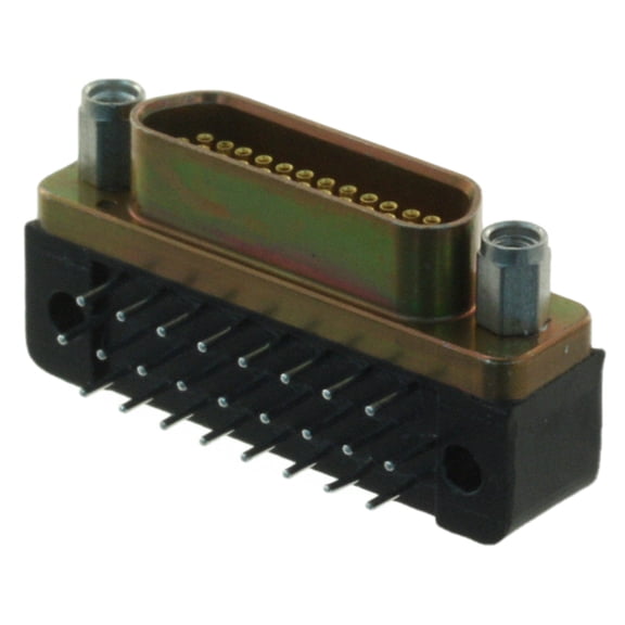 MDM-25SCBRP Connector Micro-D Receptacle 25 Position R/A SLDR 096517-0215