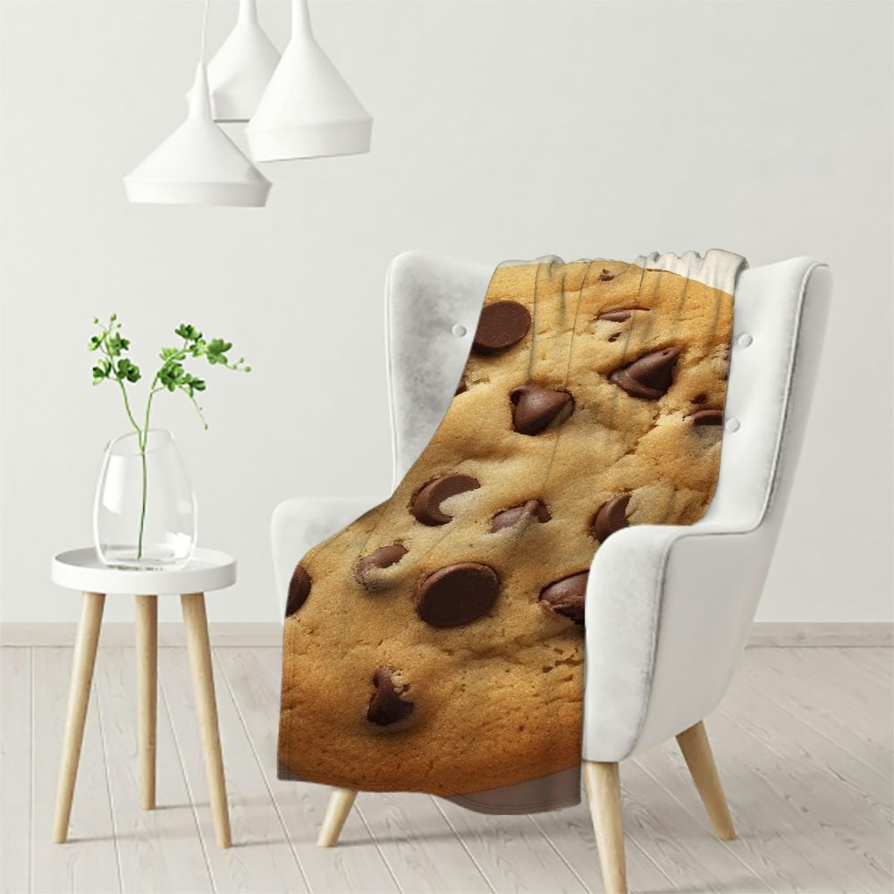 Biscuit Cookie Print Pattern Blanket