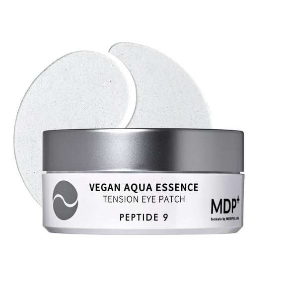 MDP Peptide 9 Vegan Aqua Essence Tension Eye Patch – Hydrating & Firming Hydrogel Patches, 60 Pairs (1.6g each)