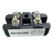 MDQ 100A-1600V Black Single-Phase Diode Bridge Rectifier 100A Amp 1600V