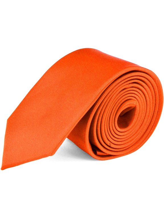 MDR Mens Ties Solid Satin Tie Pure Solid Color Necktie