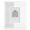 thumbnail image 1 of MDR Trading  4 x 6 White Floral Motif for Photo Frame, 1 of 1