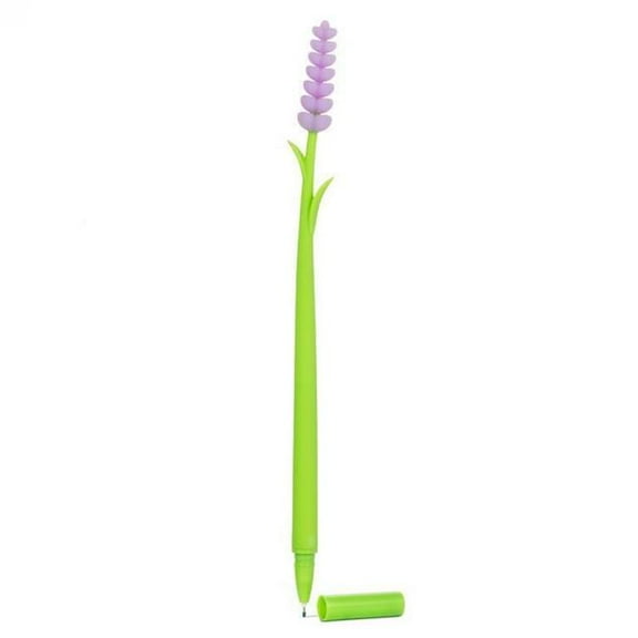 MDR Trading AB-27-SCRIBBLE-161-Q01 9 in. Wobbly Lavender Pen - Green & Purple