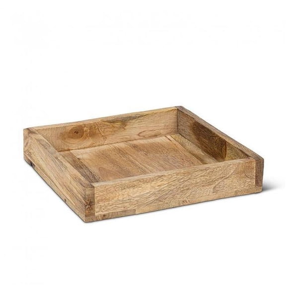 MDR Trading AB-43-TRINITY-198-Q01 8 in. Square Tray, Natural