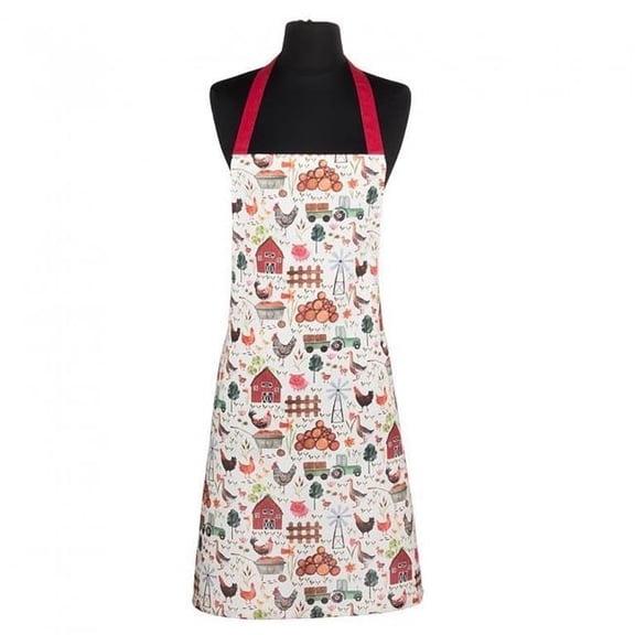 MDR Trading AB-56-AP-MACDONALD 31 in. Farmyard Apron, Multi Color