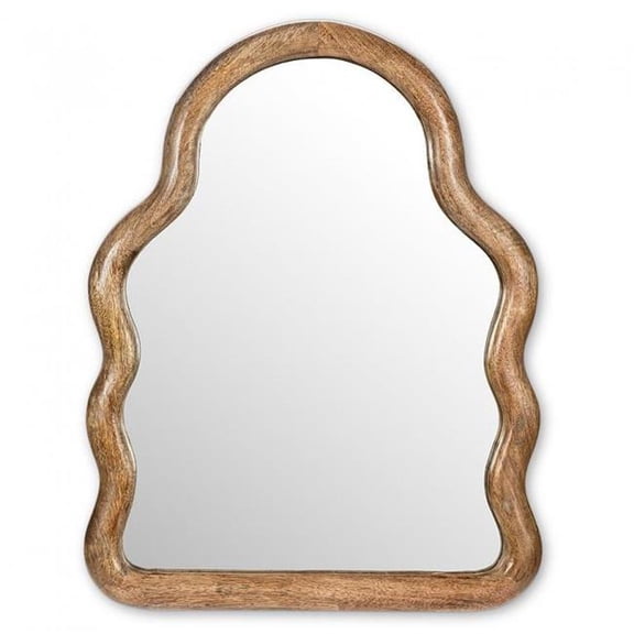 MDR Trading AB-59-REFLECT-201 20 in. Large Freeform Mirror, Mirror & Natural