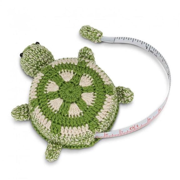 MDR Trading AB-62-ZIPP-TUR 2.5 in. Turtle Measuring Tape Kitchen Item, Green