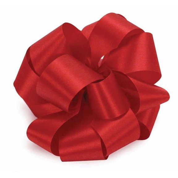 MDR Trading AI-2103HOR-Q04 0.56 in. x 100 Yards Holiday Red Satin Ribbon - Set of 4