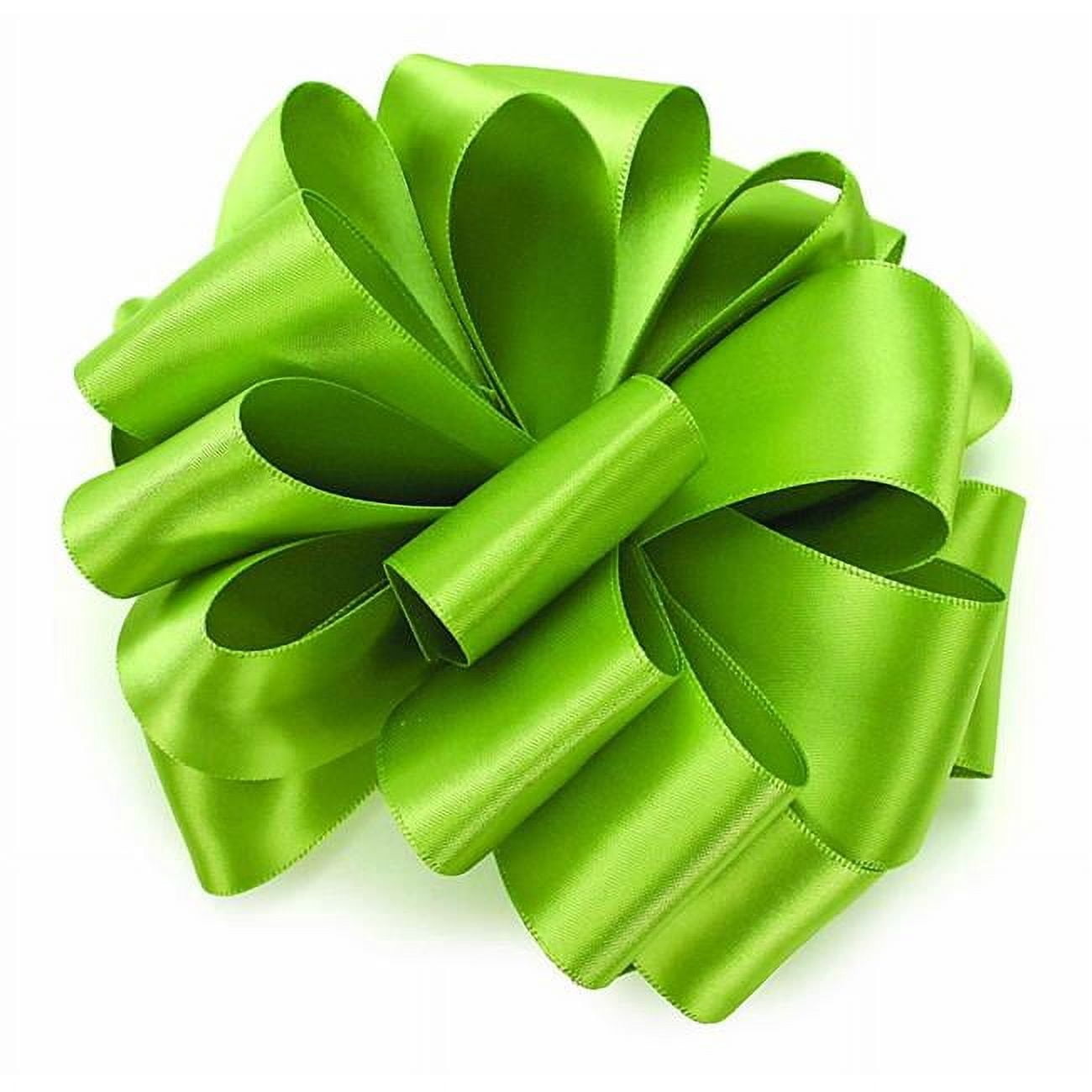 MDR Trading AI-22059528-Q04 1.5 in. x 50 Yards Lemon Grass Double Face Satin Ribbon, Green - Set of 4