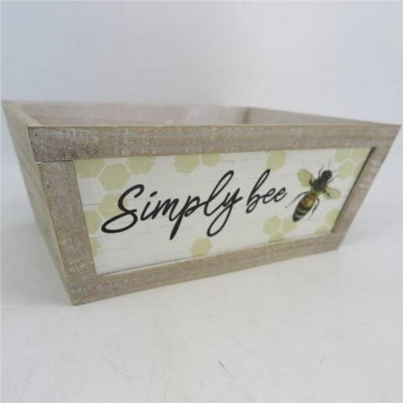 MDR Trading AI-2250-436-Q06 Simply Bee Bee on Honeycomb Pattern Planter, Multi Color - Set of 6