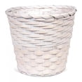 thumbnail image 1 of MDR Trading AI-3525WW-Q01 White Washed Two Weave Basket Shaped Planter, 1 of 1